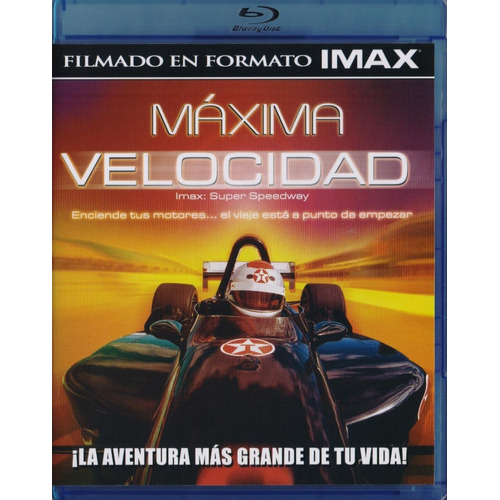 Maxima Velocidad Super Speedway Documental Blu-ray 