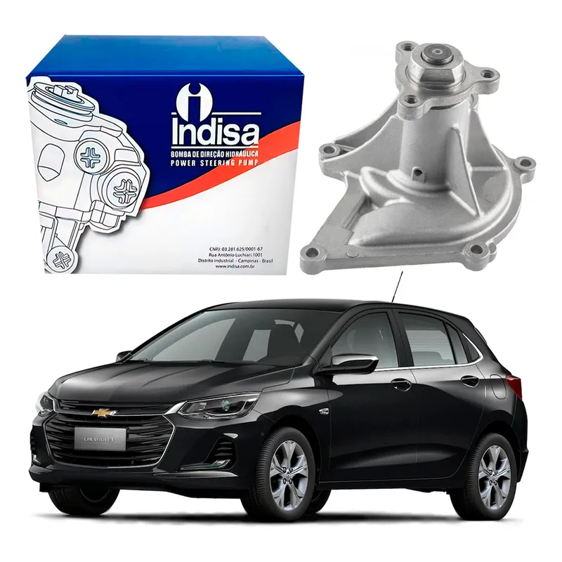 Bomba Dagua Motor Chevrolet Onix 1.0 12v Turbo 2019 A 2024