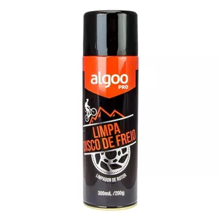 Limpa Disco De Freio Spray Pra Bicicleta 300 Ml Algoo Pro