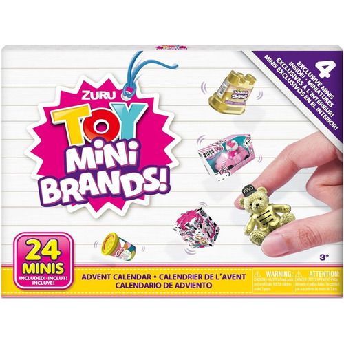 Calendario De Adviento Toys Edición Limitada Mini Brands 24p