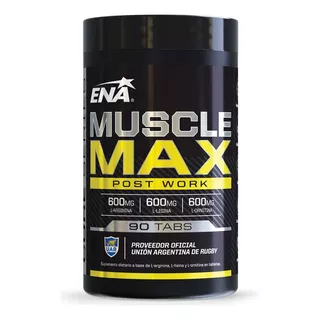 Suplemento En Tabletas Ena Sport Muscle Max En Frasco