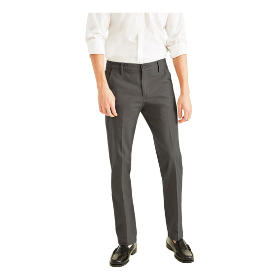 Pantalón Workday Slim Fit Gris Dockers