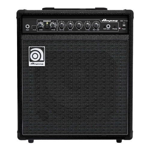 Amplificador Ampeg Bassamp Series BA-110 Transistor para bajo de 40W color negro 220V