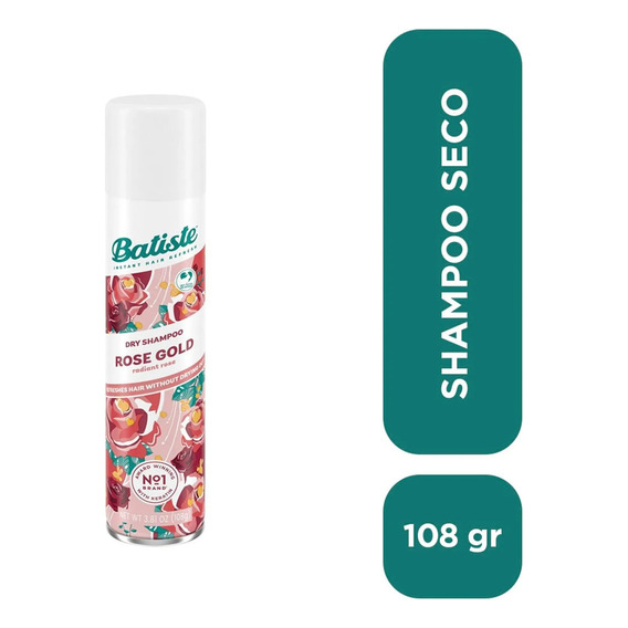 Batiste Dry Shampoo  Aerosol Rose Gold 108 Grs