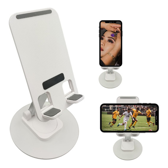 Base Soporte Para Celulares Porta Tablet De Escritorio 