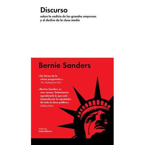 Discurso, de Sanders, Bernie. Editorial Malpaso, tapa dura en español, 2016
