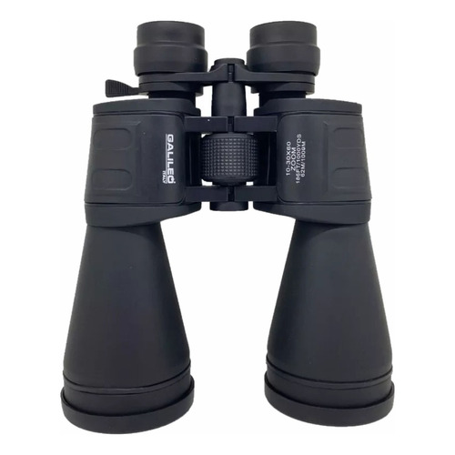 Binocular Galileo 10-30x60 Zoom Lentes Rubi Z103060 Color Negro