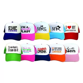 10 Gorras Cachucha Personalizadas Publicitarias 