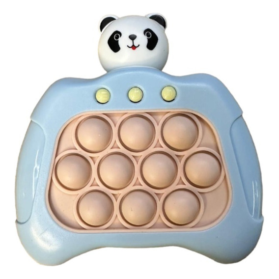 Pop It Electronico Memoria Sensorial Juguete Antiestres Shox Color Panda Celeste