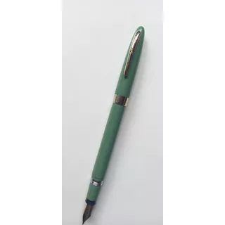 Antigua Lapicera Pluma Sheaffer Admiral Snorkel Sage Green 