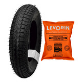 Pneu Levorin Para Carrinho De Mão Carriola 3,25x8 + Câmara