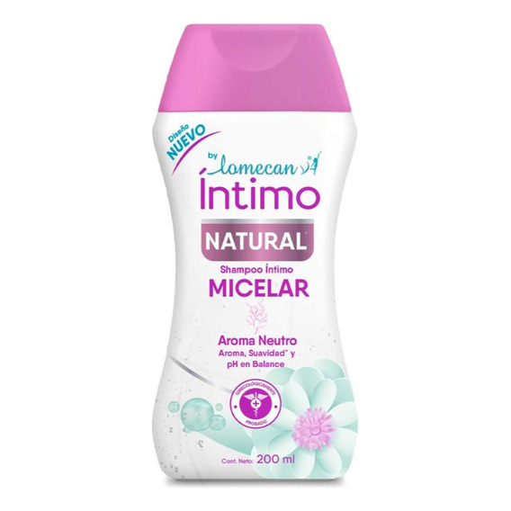 Shampoo Íntimo Lomecan V Micelar Natural 200 Ml