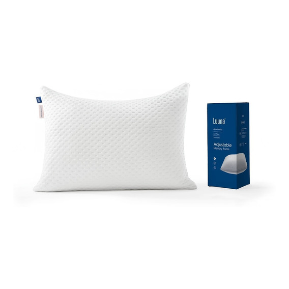 Almohada Luuna Memory Foam Ajustable, Regular