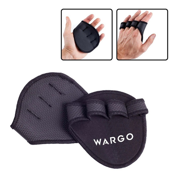 Calleras Wargo Grips Pads Guantes Pesas Crossfit Gym