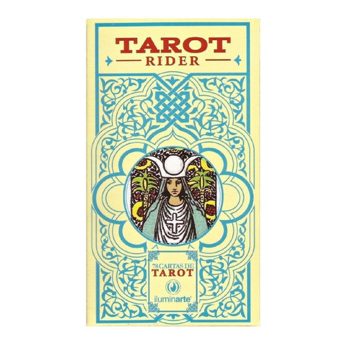 Mazo Cartas Tarot Rdr Rider Waite - 78 Cartas - Iluminarte