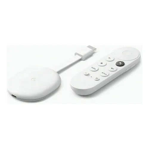 Google Chromecast 4ª geração de voz HD 8GB branco com 1.5GB