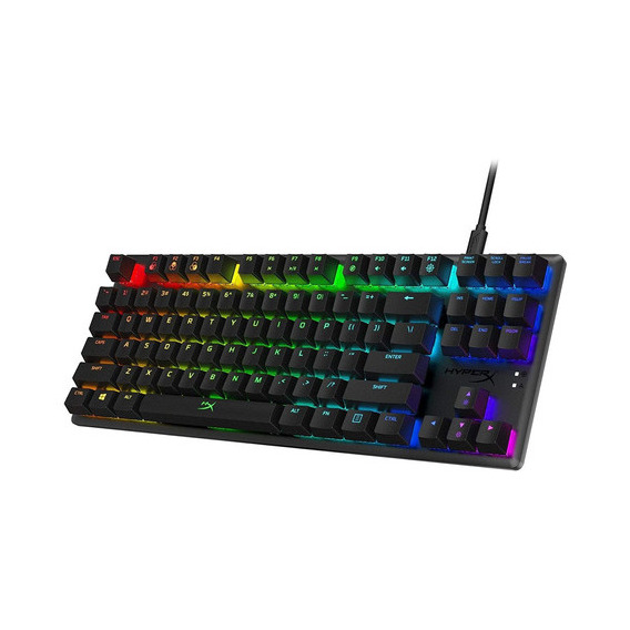 Teclado Mecánico Hyperx Alloy Origins Español Aqua Gaming Color Del Teclado Negro Idioma Español Latinoamérica