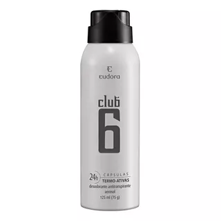 Club 6 Desodorante Antitranspirante Masculino 125ml