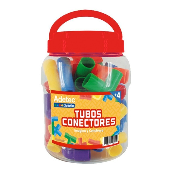 Juego Didáctico Tubos Conectables 40 Piezas Juguetes