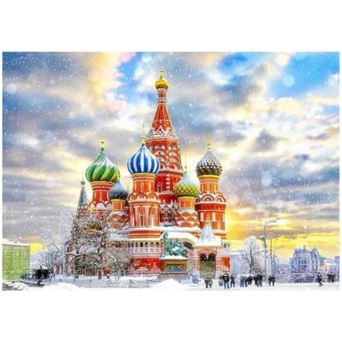 Catedral De San Basilio, Moscú Rompecabezas 1000 Pieza Enjoy