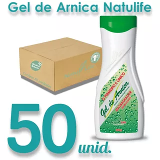 Gel De Arnica Natulife Original Kit C/50 Atacado 