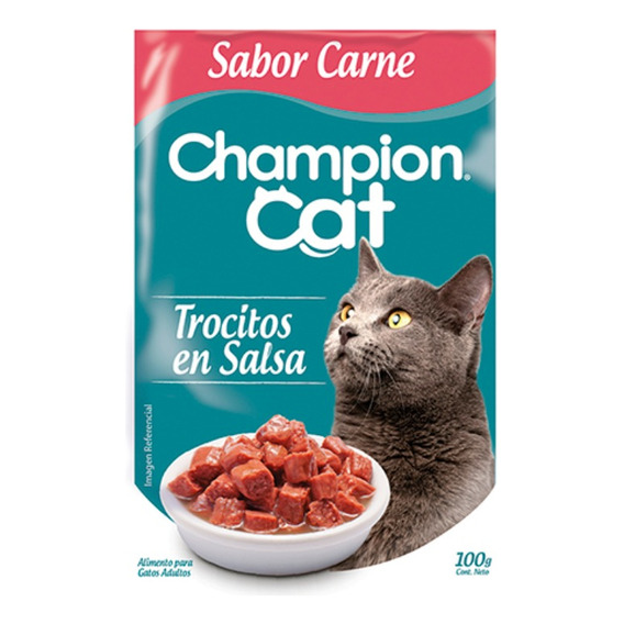 Sachet Champion Cat Adulto Carne 24 Un.