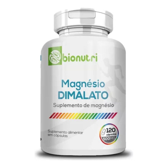 Magnesio Dimalato Bionutri 120 Capsulas