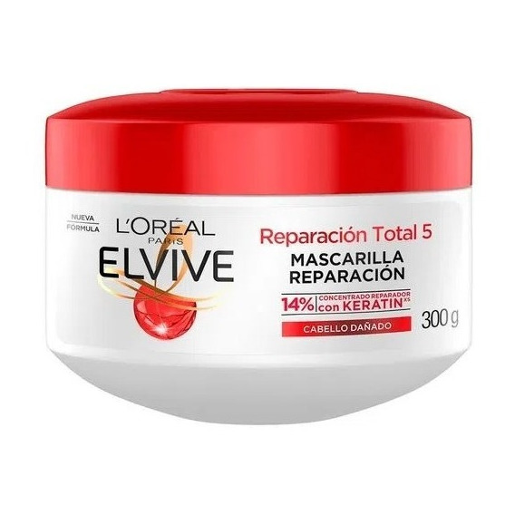 Crema Tratamiento Elvive Loreal Reparación Total 5