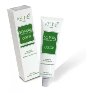 Kit Tintura Keune  So Pure Color Natural Tom 7 Medium Blonde Natural Para Cabelo