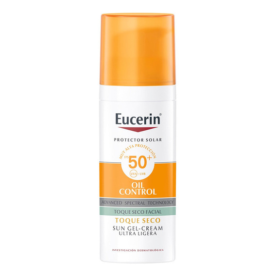 Eucerin Crema-Gel  Oil Control Toque Seco protector solar fps50+ 50ml