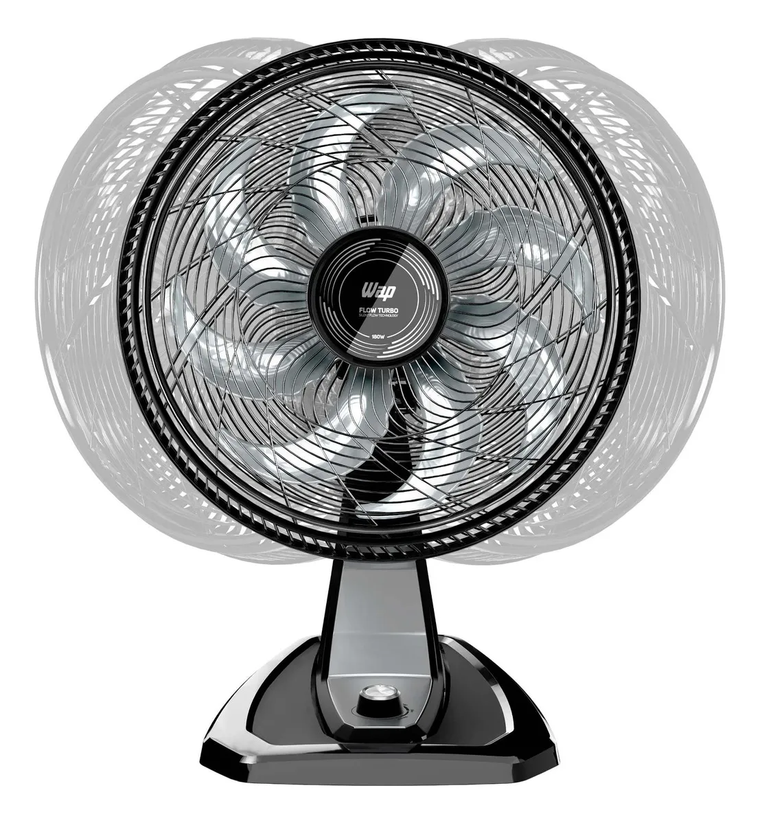 Ventilador de Parede e Mesa WAP FLOW TURBO com 8 Pás 3 Velocidades 127v - Imagem 5