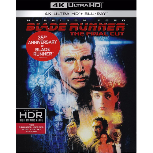 Blade Runner The Final Cut 1982 4k Ultra Hd + Blu-ray