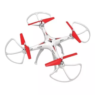 Drone Polibrinq Vectron Branco E Vermelho 1 Bateria Cor Branco/vermelho