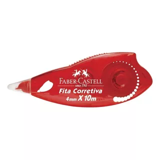 Fita Corretiva Faber Castell 4mm X 10m