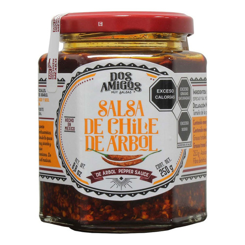 Salsa Dos Amigos De Árbol 250g