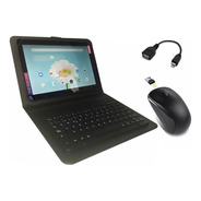 Combo Funda Teclado Bluetooth 10 + Mouse Genius + Cable Otg