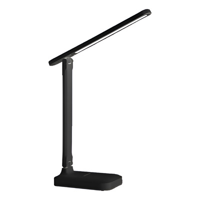 Velador De Mesa Escritorio Led Sumerry Negro 5w Moderno Cie
