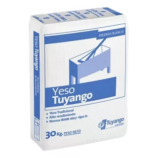 Tuyango Yeso Blanco Bolsa De 30 Kg 