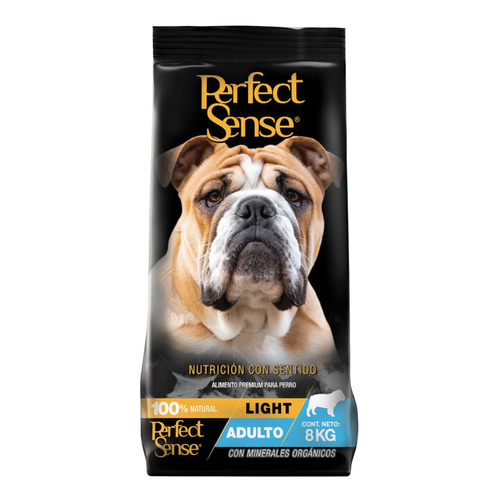 Alimento Perfect Sense Light para perro adulto todos los tamaños sabor mix en bolsa de 8kg