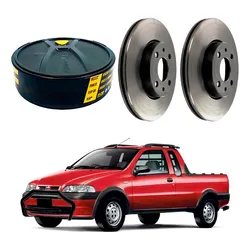 Disco Freio Dianteiro Strada Adventure 1.8 2003 A 2010