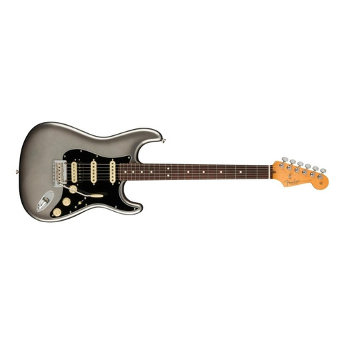 Guitarra eléctrica Fender American Professional II Stratocaster HSS de aliso mercury brillante con diapasón de palo de rosa