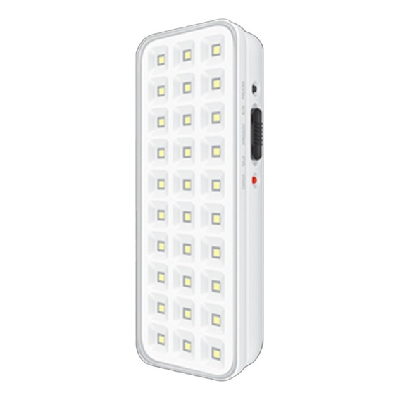 Luces Emergencia Luz 30 5w Fria Led 8hs Autonomia Full Color Blanco