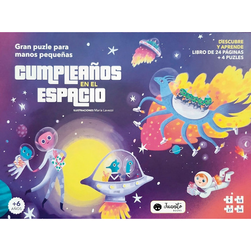 Cumpleaños En El Espacio, De Vv.aa. Editorial Juanito Books, Tapa Blanda, Edición 1 En Español