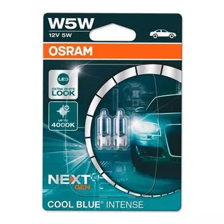 Par Lâmpada Pingão Cool Blue Intense T10 12v W5 5w 4000k