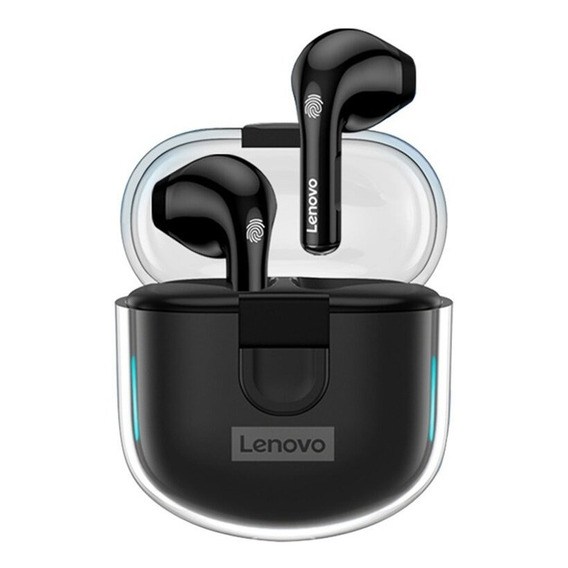 Auriculares Inalambricos Bluetooth Lenovo Lp12 Tactil Negro