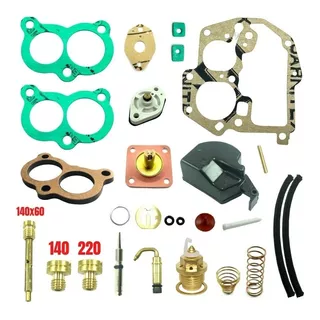 Kit Reparo Carburador Santana Quantum 1.8 Álcool 84 A 89 2e