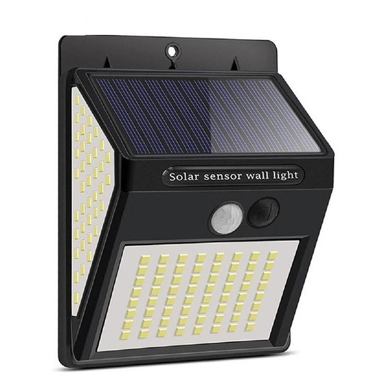 Foco Solar 100 Led Luz Con Sensor Movimiento Oferta