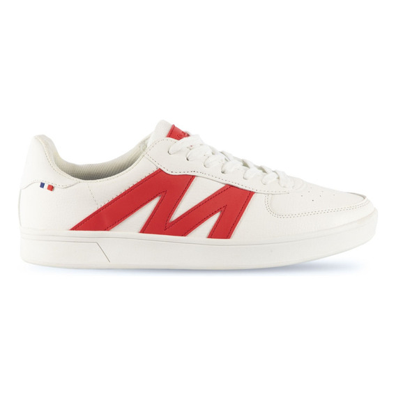 Zapatilla Michelin Footwear Ps20 Hombre Blanco-rojo