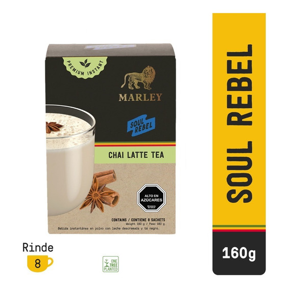 Soul Rebel Chai Latte Tea · Marley Coffee
