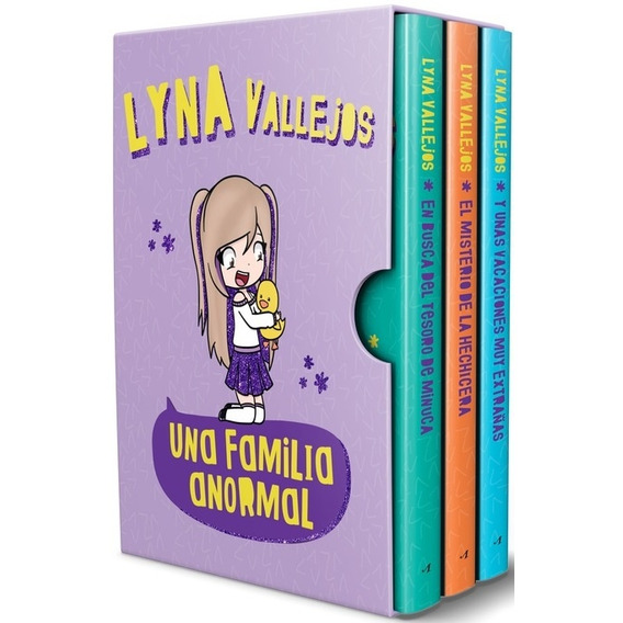 Libro Pack Una Familia Anormal (3 Libros) -  Lyna Vallejos